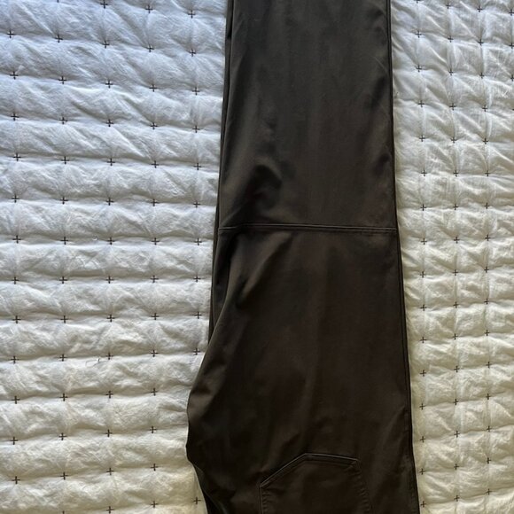 Lululemon Mens ABC Pants 33x32 Gray Warpstreme Pants Chino Stretch Work - Picture 8 of 9